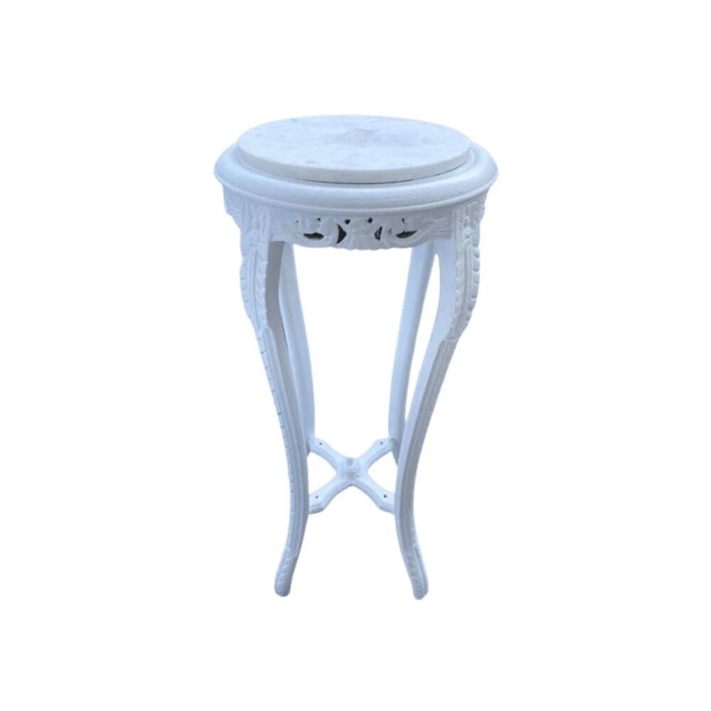 White French Louis Provincial Table