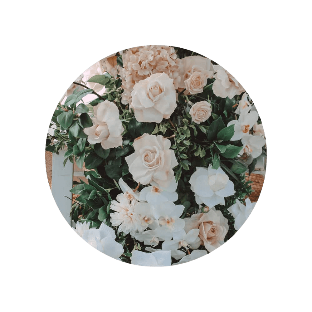 Picnic Table Floral Runner