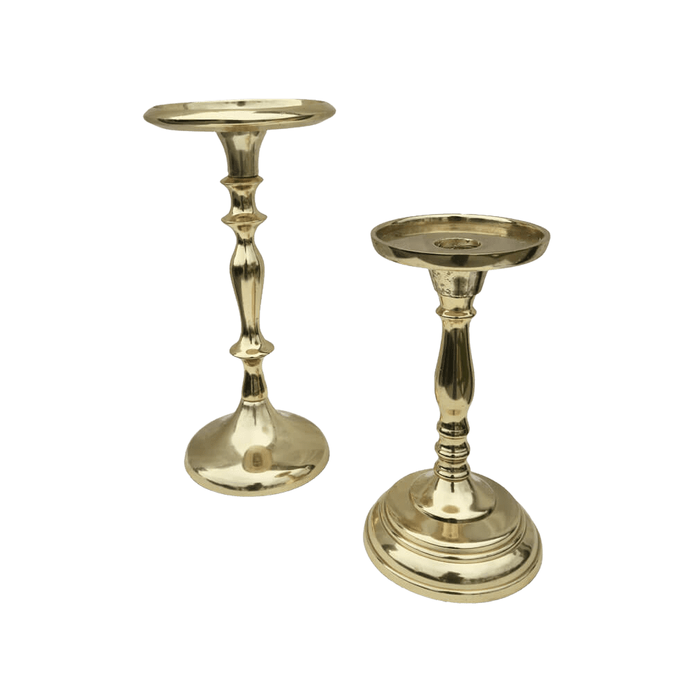 Hampton Bamboo Candle Holders