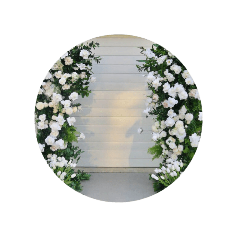 Wedding Ceremony Flower Arrangement