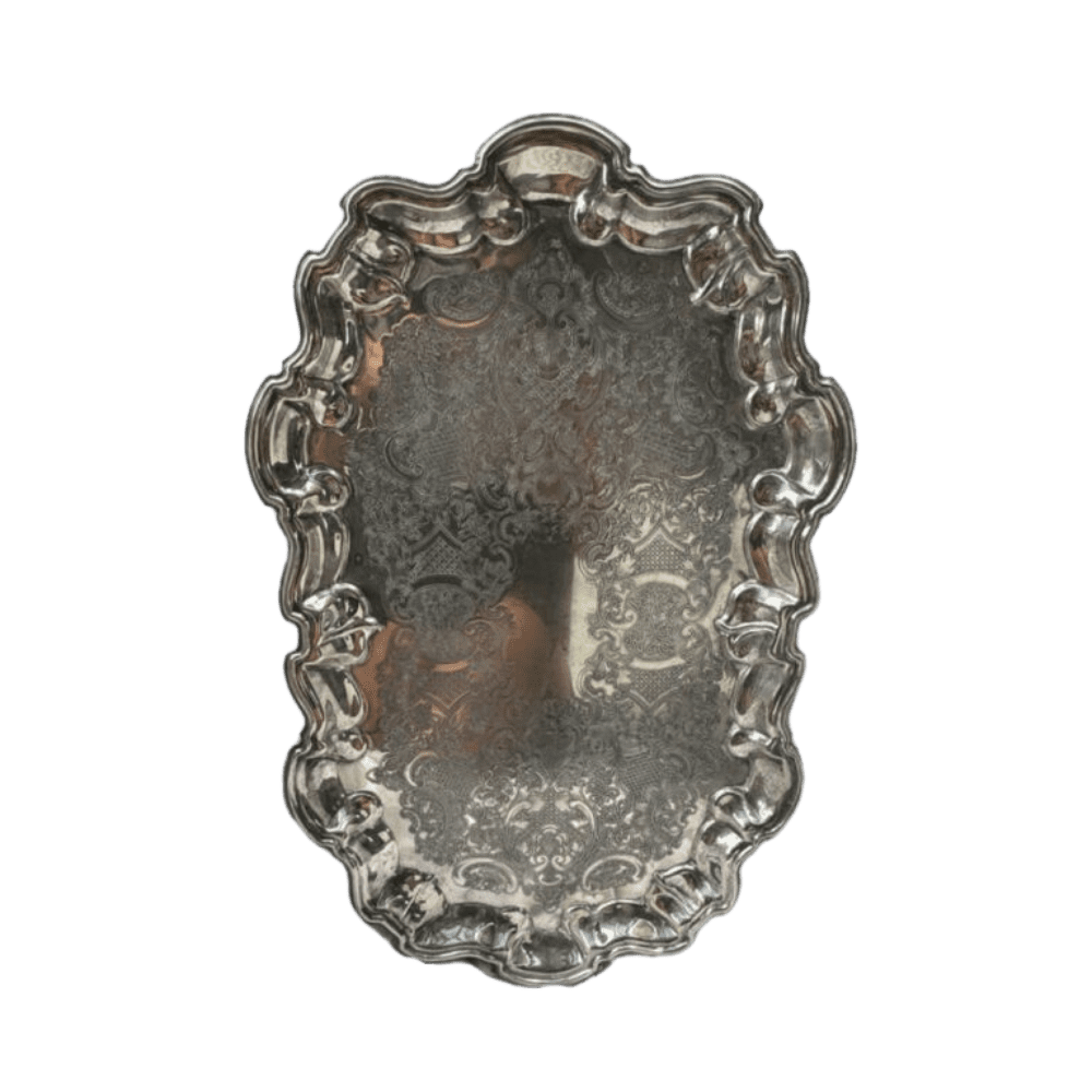 Vintage Silver Platters