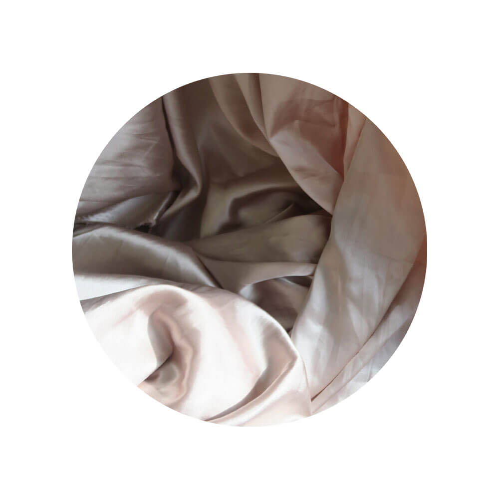 Champagne Satin Drapery