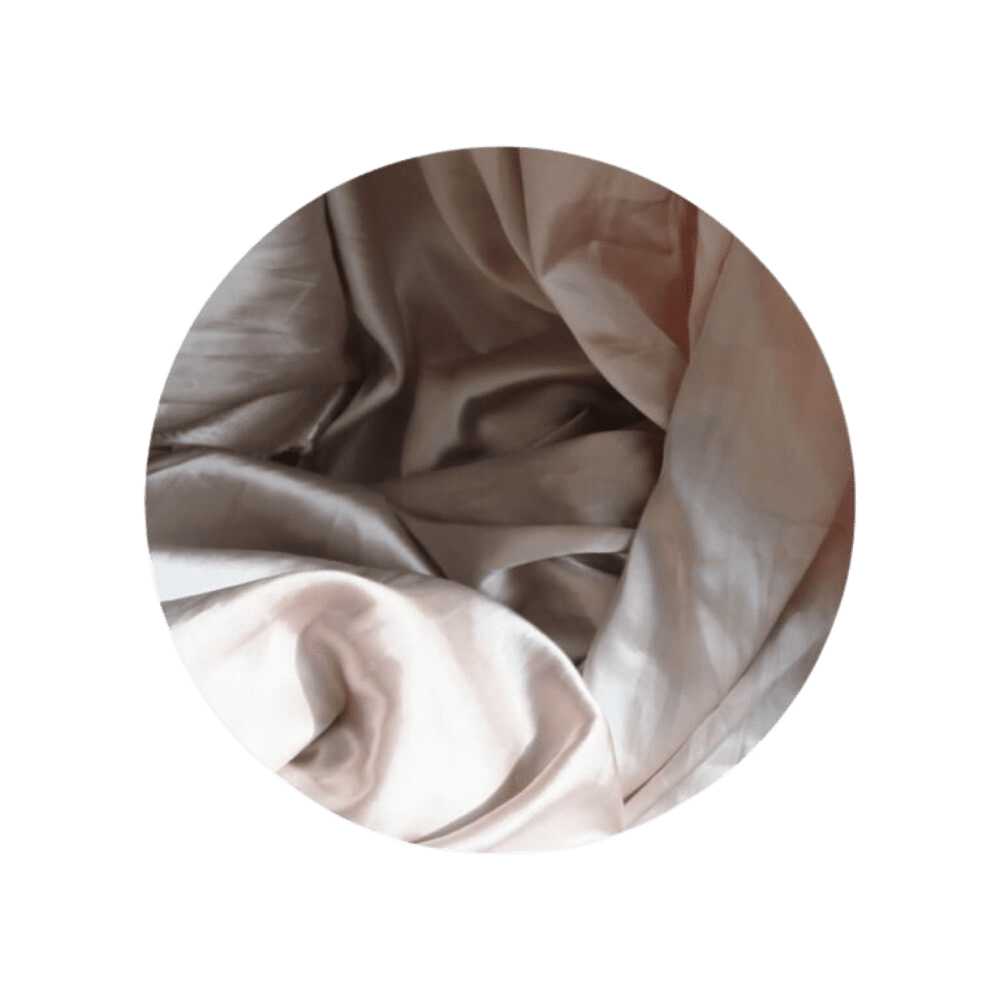 Champagne Satin Drapery