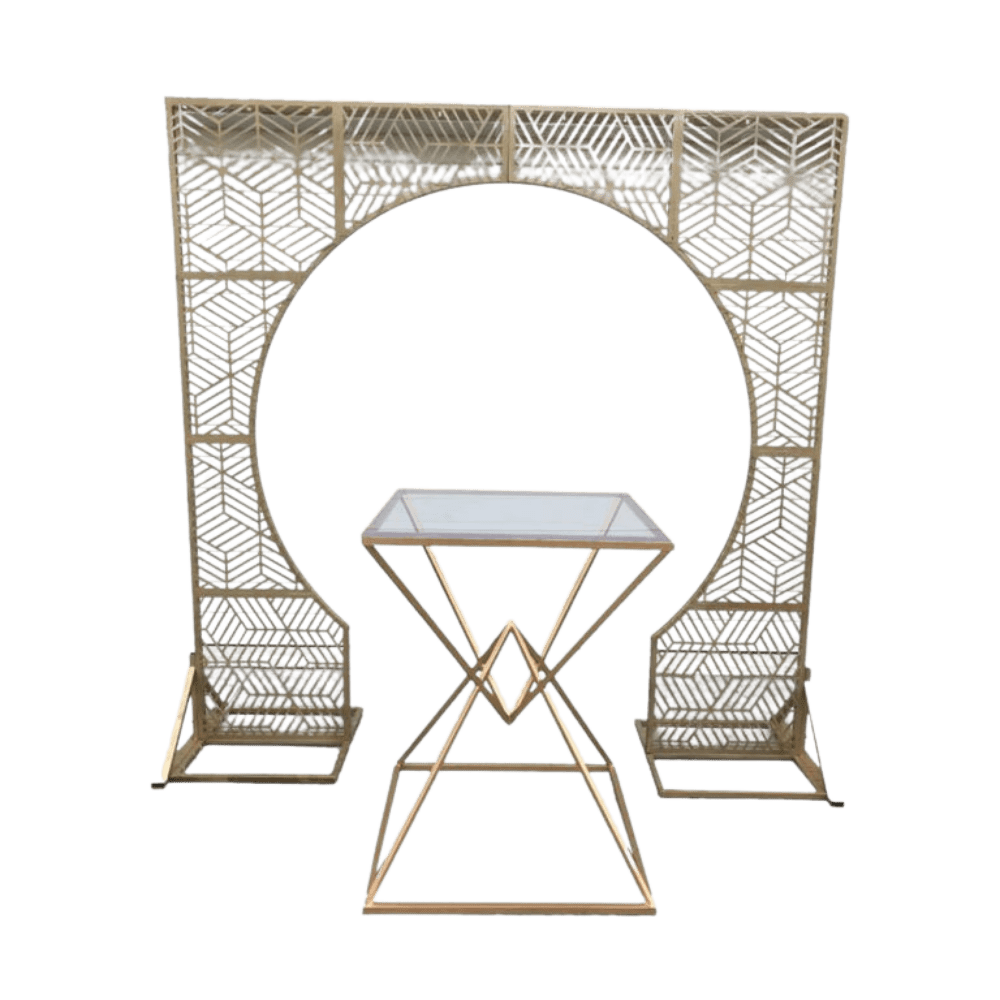 Vida - Gold Square Aztec Backdrop