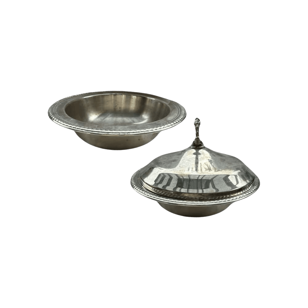 Vintage Bowl With Lid