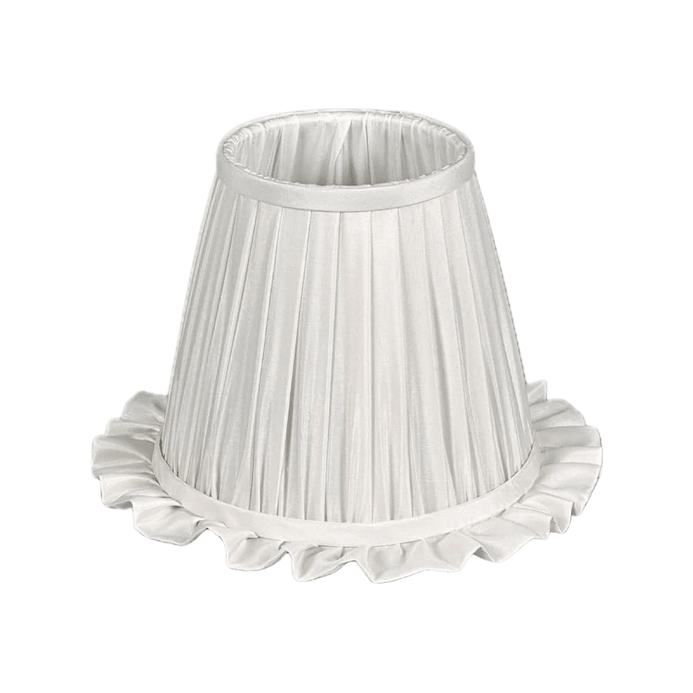White Frilly shade