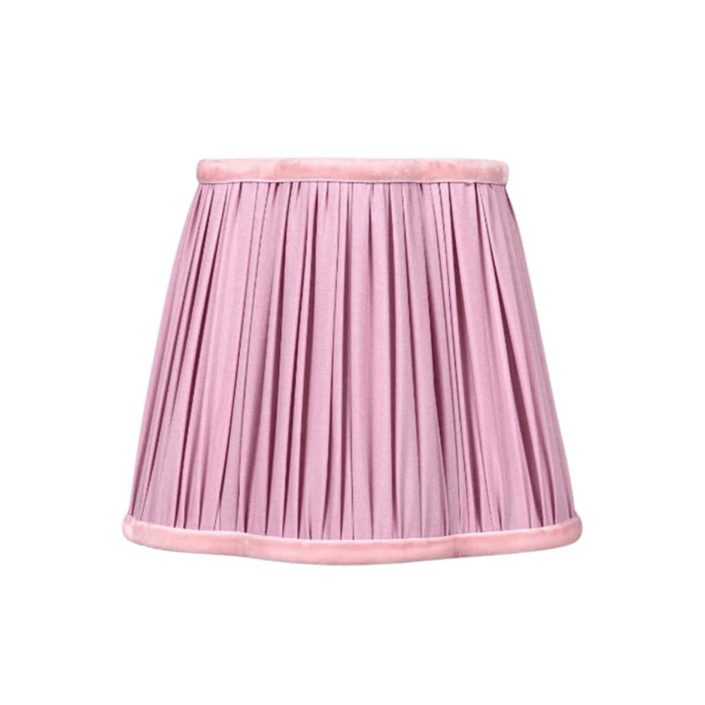 Pink Scalloped Shade