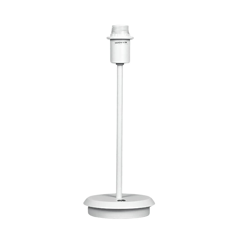 Tall White Lamp Base